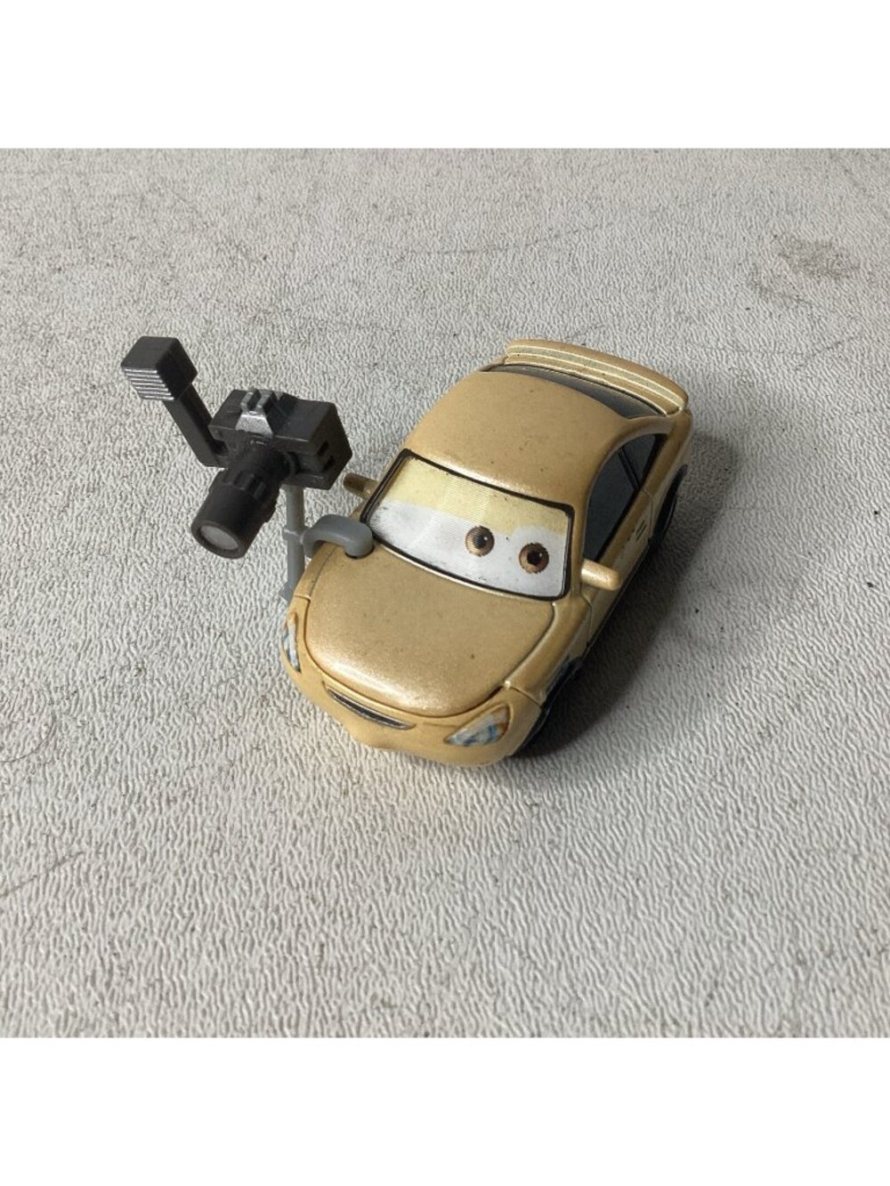 Tim Rimmer Cars Piston Cup Reporters Diecast Toy Disney Pixar Movie 2017